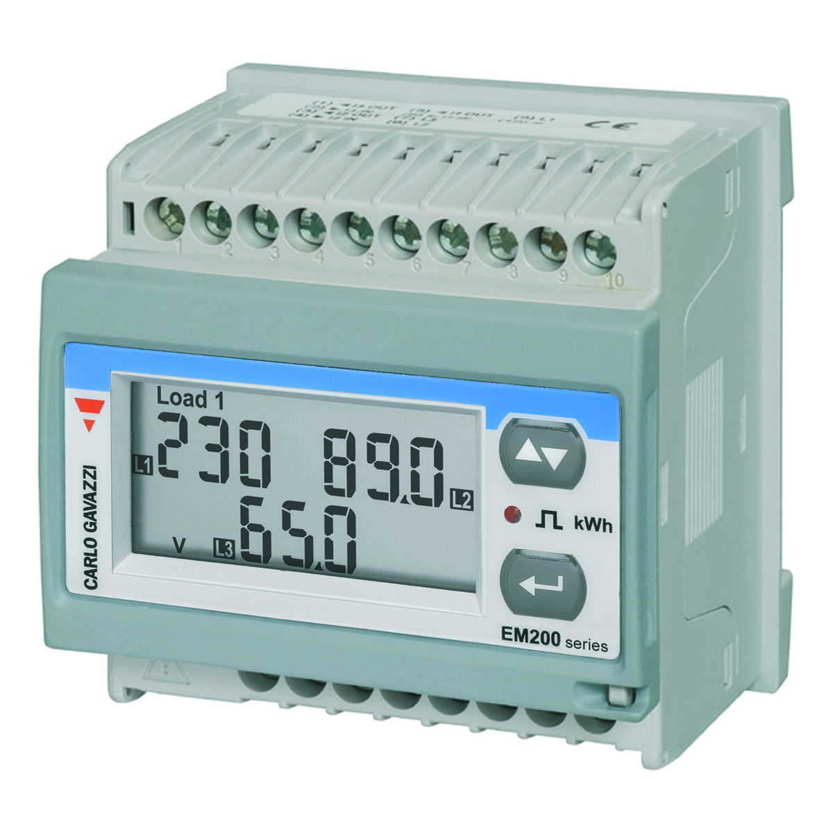 KWH 3F-N AN/CONT.EN 400V 5A+1IMP+RS485 XCTV