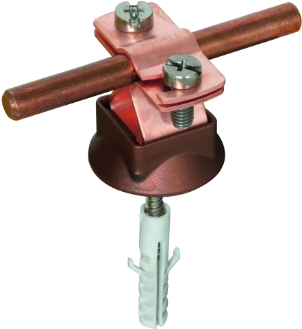 STAFFA PORTAFILO INOX/RAMATO X TD8-10MM