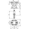 STAFFA PORTAFILO INOX/RAMATO X TD8-10MM