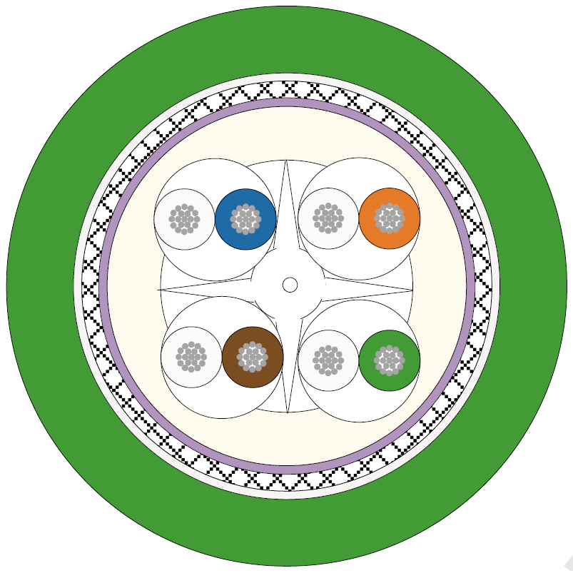 ETHERLINE FD P CAT.6 4X2XAWG26