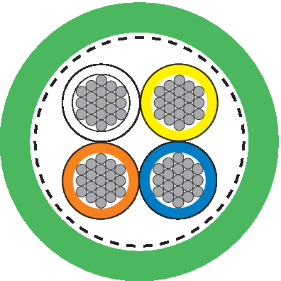 ETHERLINE TORSION P CAT5 AWM 2X2XAWG22