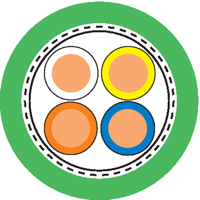 ETHERLINE PN CAT.5E Y 2X2XAWG22