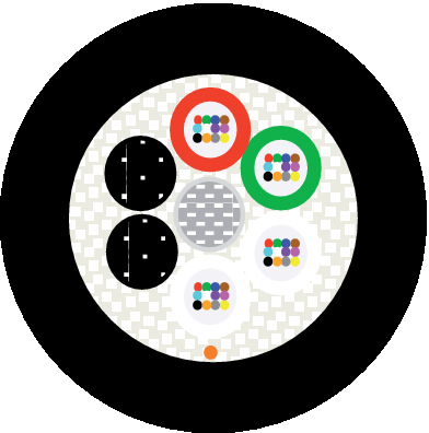 HITRONIC HVN5000 4X12E 9/125 OS2