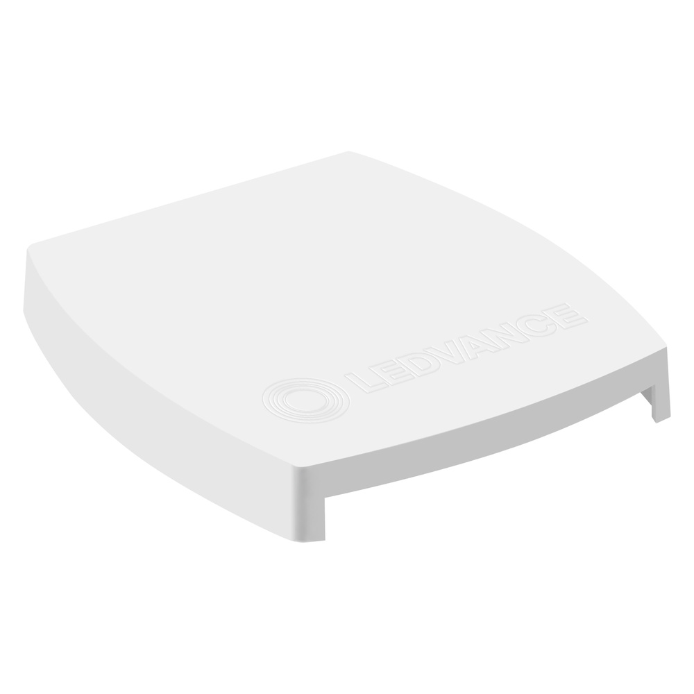 TRUSYS FLEX END CAP RAIL WT        LEDV