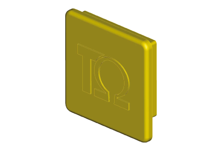 TAPPO PLASTICA X PROFILI PRF 41X21