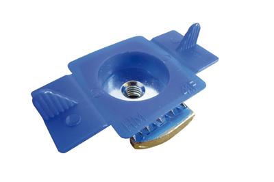 DADO CON ALETTE M8 EL.ZINCATO X STRUT