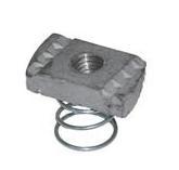 DADO M6 ZINC.CALDO MOLLA CORTA X STRUT