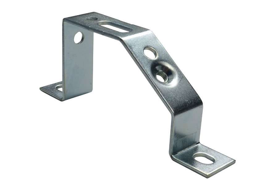 SUPPORTO INCLIN. X GUIDA DIN FORI M6+ASOLA