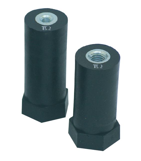 ISOLATORE A COLONNINA PA66 H25 M8 D20 HF UL