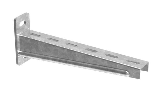 MENSOLA STAMPATA ZINC.CALDO L210MM