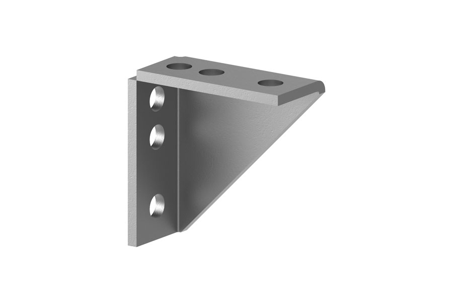 STAFFA 90 GRADI RINFORZATA ZINC.CALDO