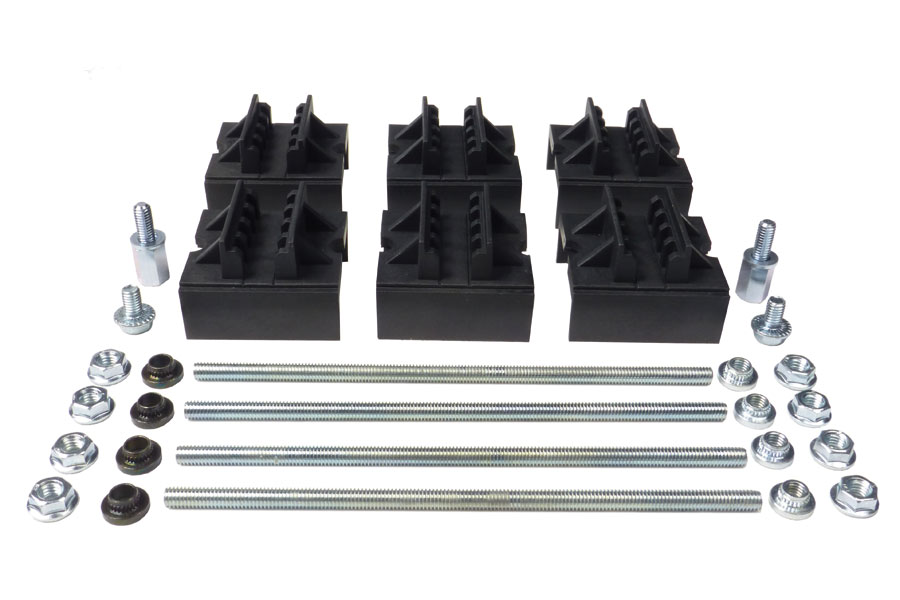 SET X SUPPORTO 2 BARRE 5MM TRIFASE UL