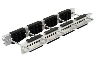 KIT SUPPORTO 1 BARRE 10MM TRI+NEU 400MM UL