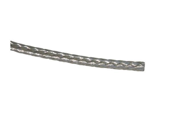 TRECCIA TONDA RAME ROSSO 25MMQ L25M
